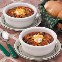 Meatless Chili Recipe: How to Make It - Taste of Home image
