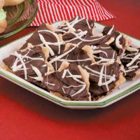 Saltine Toffee Recipe: How to Make It - Taste of Home image