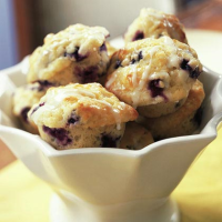Lemon-Blueberry Muffins Recipe | MyRecipes image