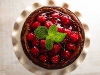 Dark Chocolate Cheesecake Recipe | Ree Drummond - Foo… image