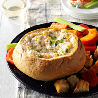 Baked Crab Dip Recipe: How to Make It - Taste of Home image