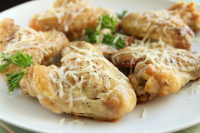 Garlic-Parmesan Chicken Wings Recipe - Food.com image