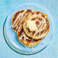 Cinnamon Roll Pancakes Recipe | Allrecipes image