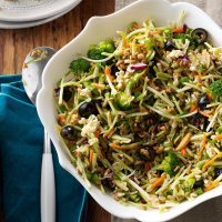 Nutty Broccoli Slaw Recipe: How to Make It - Taste of Home image