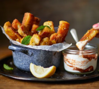 Halloumi fries recipe - BBC Good Food image