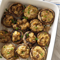 Sausage Mushroom Appetizers Recipe: How to Make It image
