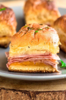The Best Ham and Cheese Sliders | Life Made Sweeter image