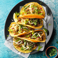 Baja Pork Tacos Recipe: How to Make It - Taste of Home image