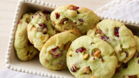 Cran-Pistachio Cookies Recipe - BettyCrocker.com image