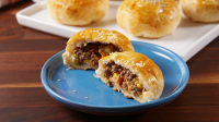 Best Bacon Cheeseburger Bombs - How to Make Bacon ... image