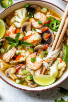 The BEST Quick Shrimp Pho with Vegetables (Vietnamese ... image