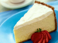 Sour Cream Cheesecake Recipe | Food Network image