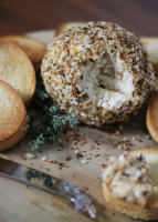 French Onion Cheese Ball Recipe | MyRecipes image
