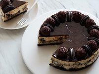 Oreo Lover's Cheesecake Recipe | Food Network Kitche… image