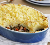 Golden veggie shepherd’s pie recipe | BBC Good Food image