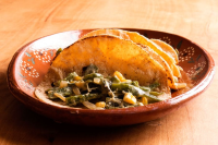 Rajas con Queso Recipe - Food blog with authentic Mexican ... image