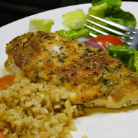 CHICKEN WITH BREAD CRUMBS IN OVEN RECIPES