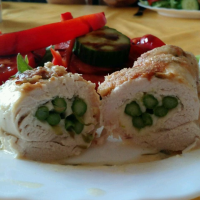 Chicken Asparagus Roll-Ups Recipe | Allrecipes image