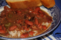 Slow Cooker Red Beans and Rice - Deep South Dish image