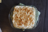 Homemade Banana Pudding with Whipped Cream Topping Recip… image