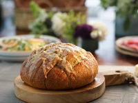 Pull-Apart Garlic Bread with Asiago Cheese Recipe ... image