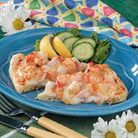 Seafood Pizza Recipe: How to Make It - Taste of Home image