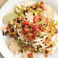 Vegetarian Taco Salad Recipe - EatingWell image