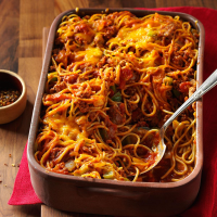 Confetti Spaghetti Recipe: How to Make It - Taste of Home image
