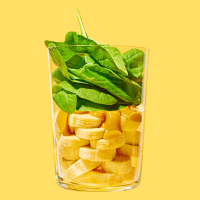 Spinach, Peanut Butter & Banana Smoothie Recipe | Eati… image