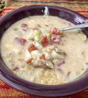 Slow Cooker Creamy Chicken Taco Soup Recipe | Allrecipes image