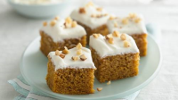 EASY PUMPKIN BARS WITH CREAM CHEESE FROSTING RECIPES