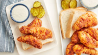 Tennessee Hot Fried Chicken Tenders Recipe - BettyCrocke… image
