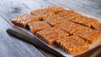 No-Bake Peanut Butter Rice Krispies Cookies Recipe ... image