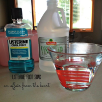 SOAKING YOUR FEET IN LISTERINE RECIPES