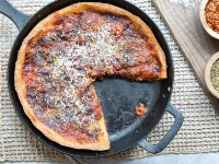 Skillet Deep Dish Pizza Recipe | Food Network Kitchen ... image