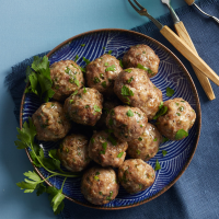 Italian-Style Beef & Pork Meatballs Recipe - EatingWell image