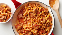 One-Pot Italian Bean and Sausage Pasta - BettyCrocker… image