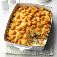 TATER TOPPED CASSEROLE RECIPES