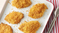 Make-Ahead Crispy Chicken Cutlets Recipe - BettyCrocker.… image