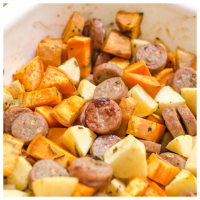 Sweet Potato and Apple Sausage Casserole Recipe | All… image