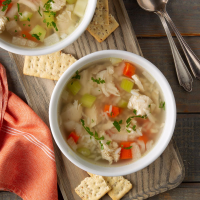 Slow-Cooker Homemade Chicken and Rice Soup Recipe… image