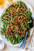 Roasted Green Beans with Caramelized Onions - Skinnytas… image