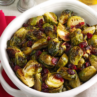 Roasted Brussels Sprouts with Cranberries Recipe: How to ... image