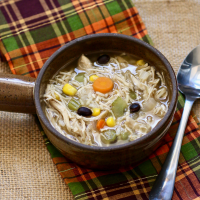 Chicken and Brown Rice Soup Recipe | Allrecipes image