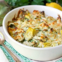 Healthy Spinach Artichoke Chicken Casserole | Recipes t… image