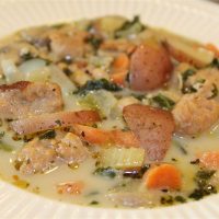 Tuscan Smoked Turkey-Bean Soup Recipe | Allrecipes image