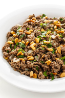 Lebanese Hashweh - Ground Beef with Pine Nuts - The Lem… image