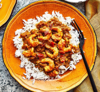 Curry prawns recipe | BBC Good Food image