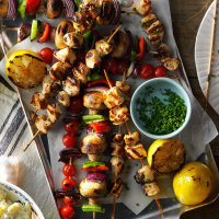 Spicy Lemon Chicken Kabobs Recipe: How to Make It image