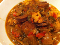 Slow Cooker Chicken & Sausage Gumbo Recipe - Food… image